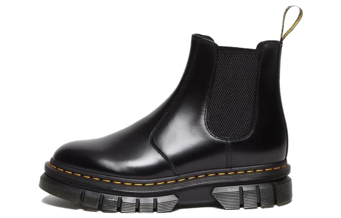 Dr. Martens Rikard Polished Smooth Leather Chelsea Boots 'Black' 27834001