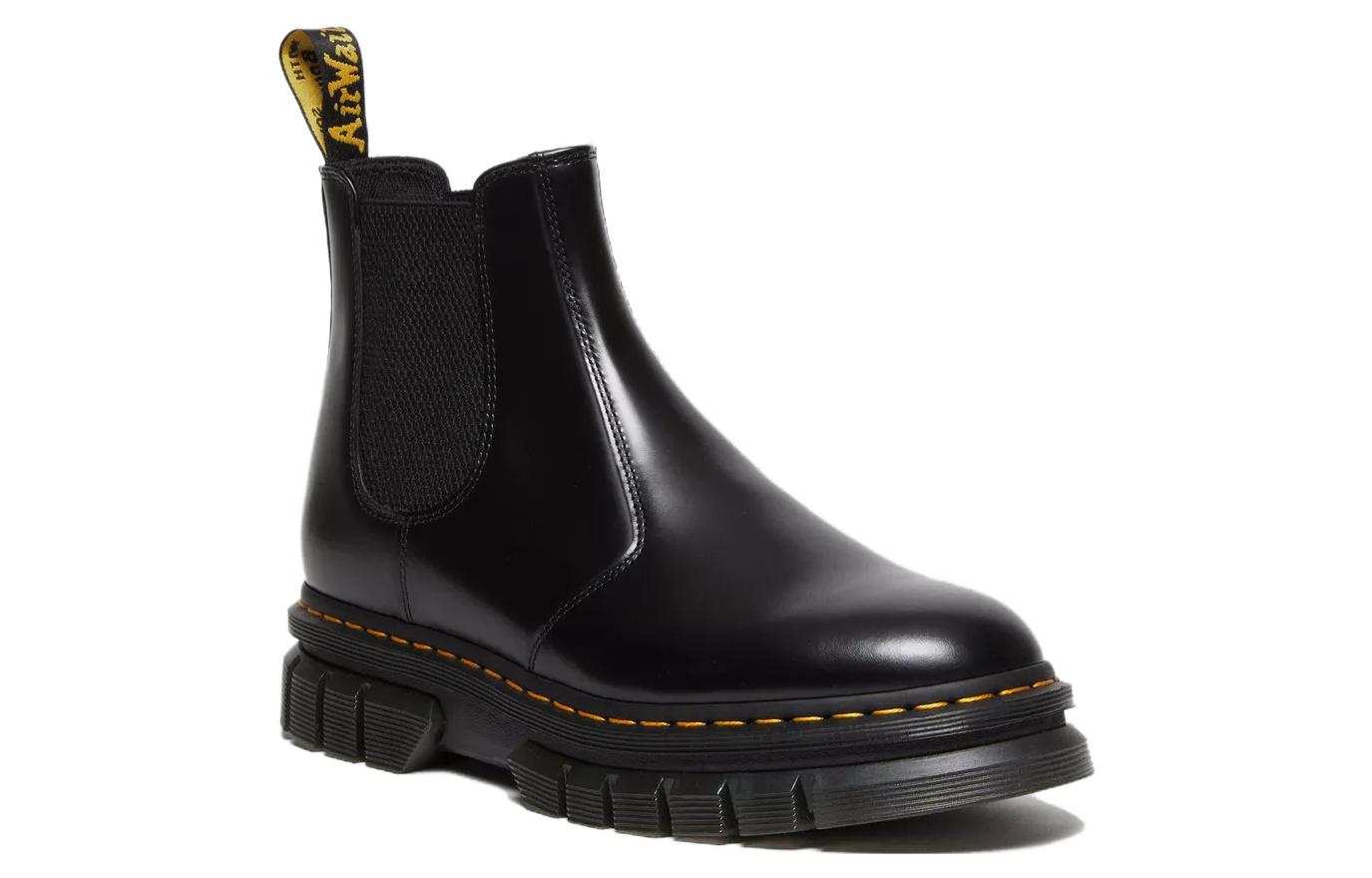 Lookbook Dr. Martens Rikard Boots Kulit Chelsea 'Hitam'. 27834001