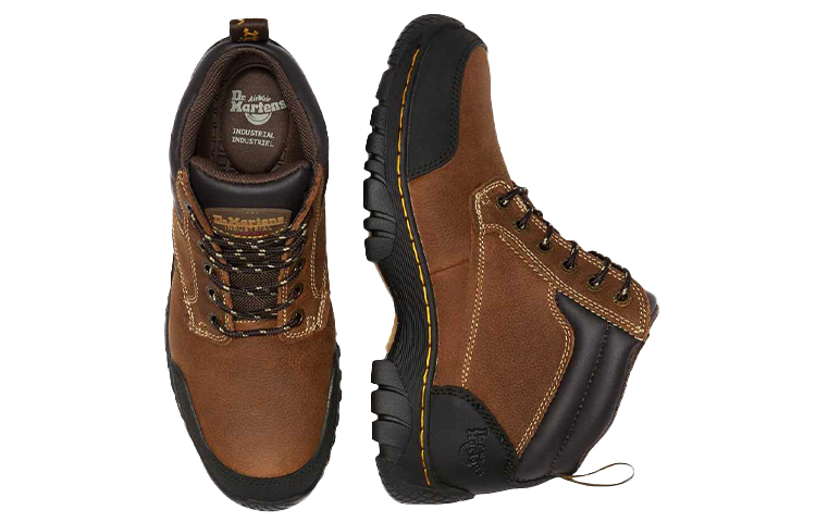 Lookbook Dr. Martens/馬汀博士 Riverton Brown 安全靴 棕色