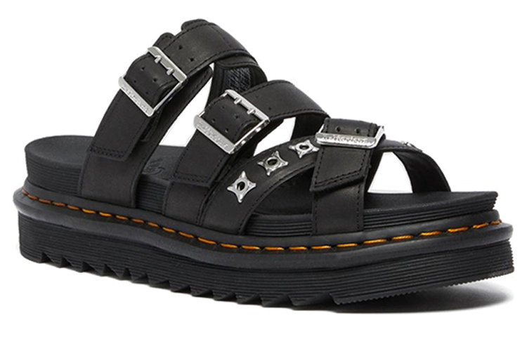 Lookbook Dr. Martens Ryker II Leathers Sandals Black 26779001