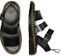 Shop Dr. Martens Sandals 'Black Leather' 27860001