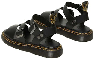 ドクターマーチン サンダル 'ブラックレザー' 27860001 Purchase ドクターマーチン サンダル 'ブラックレザー' 27860001