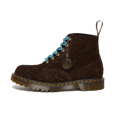 Dr. Martens Short Boot 'Dark Brown Velvet'