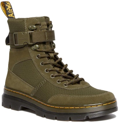 Dr. Martens Sepatu Boot Pendek 'Olive Hijau Nyaman Tahan Lama Beludru Bernapas' 30837538 Order Dr. Martens Sepatu Boot Pendek 'Olive Hijau Nyaman Tahan Lama Beludru Bernapas' 30837538