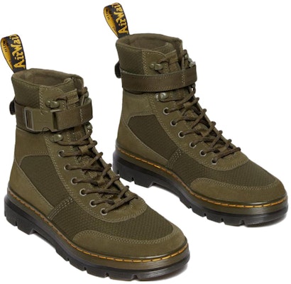 Dr. Martens Boot Pendek 'Hijau Zaitun Selesa Tahan Lama Bernafas Beludru' 30837538 Lookbook Dr. Martens Boot Pendek 'Hijau Zaitun Selesa Tahan Lama Bernafas Beludru' 30837538