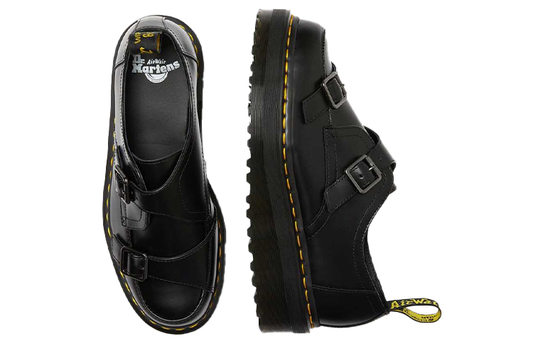 Lookbook Dr. Martens Sidney Monk ''Suola Spessa Unisex Nero'' 26207001