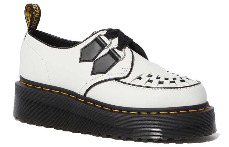 Order 馬汀博士Dr.Martens Sidney 皮革 時尚休閒 厚底鞋 男女同款 白色