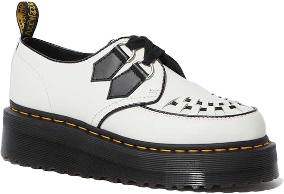 馬汀博士Dr.Martens Sidney 皮革 時尚休閒 厚底鞋 男女同款 白色 Order 馬汀博士Dr.Martens Sidney 皮革 時尚休閒 厚底鞋 男女同款 白色