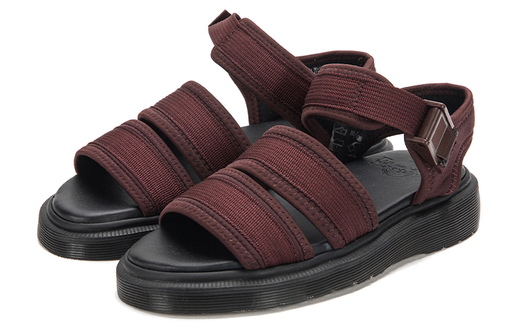 Dr. Martens Simple CMFT Buckle Fashion Sandals 'Red' 圖 2