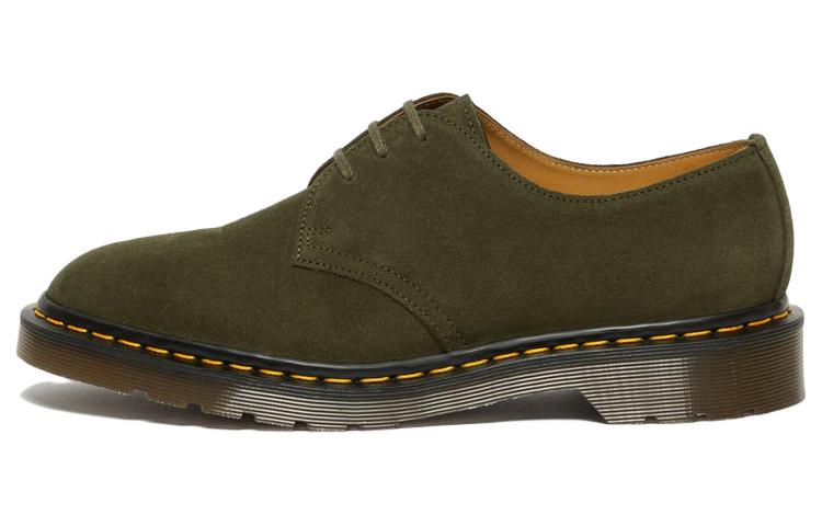 Dr. Martens 1461 Made in England Buck Suede Oxford Shoes 'Green'