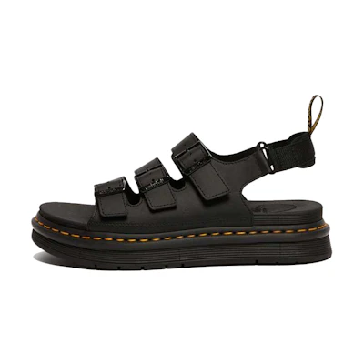 Dr. Martens Soloman Black Sandals