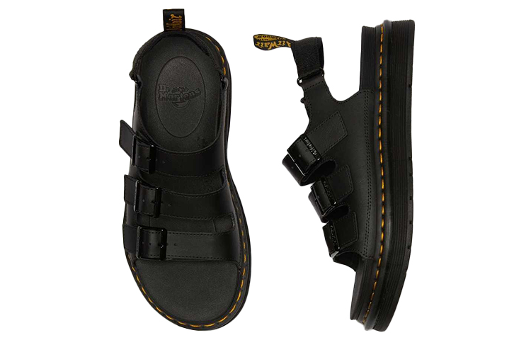 Lookbook Sandal Dr. Martens Soloman Hitam 25767001