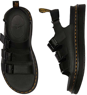 Sandal Dr. Martens Soloman Hitam 25767001 Lookbook Sandal Dr. Martens Soloman Hitam 25767001