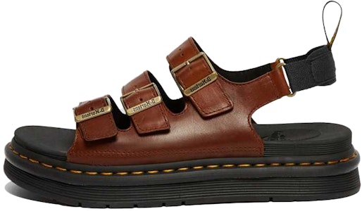 Dr. Martens/馬汀博士 Soloman 皮革 復古運動涼鞋 棕 Buy Dr. Martens/馬汀博士 Soloman 皮革 復古運動涼鞋 棕