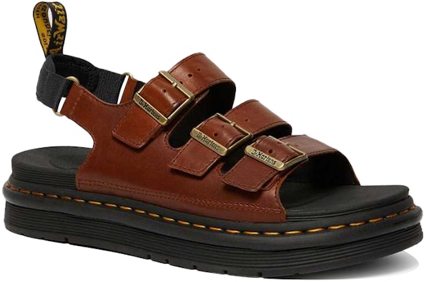 Dr. Martens Soloman Sandal Kulit Vintage Sukan 'Coklat' 25831220 Order Dr. Martens Soloman Sandal Kulit Vintage Sukan 'Coklat' 25831220