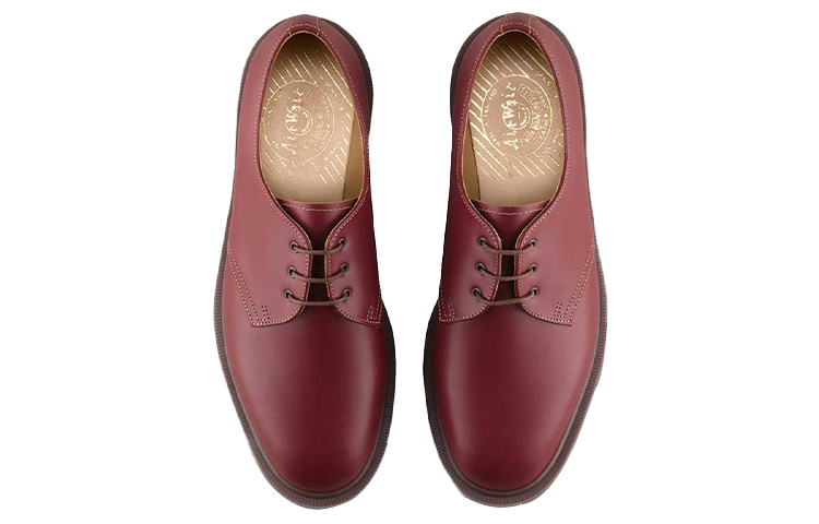 Dr. Martens Steed Oxford 'Deep Red' 圖 4