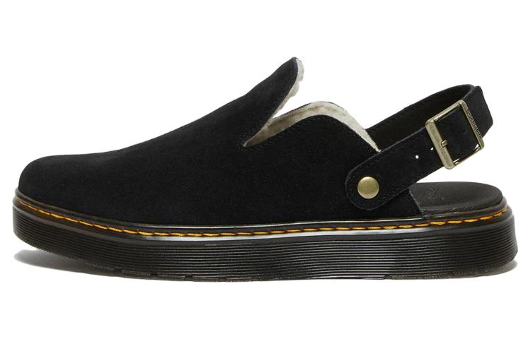Dr. Martens Suede Fashion Unisex 'Black Muller' 27921001