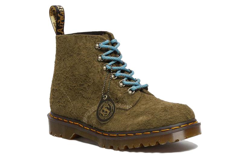 Dr. Martens Suede Short Boots 'Green' 圖 2