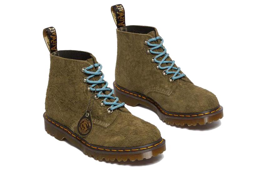 Dr. Martens Suede Short Boots 'Green' 圖 3