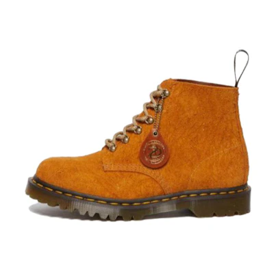Dr. Martens Suede Short Boots 'Tan Unisex'