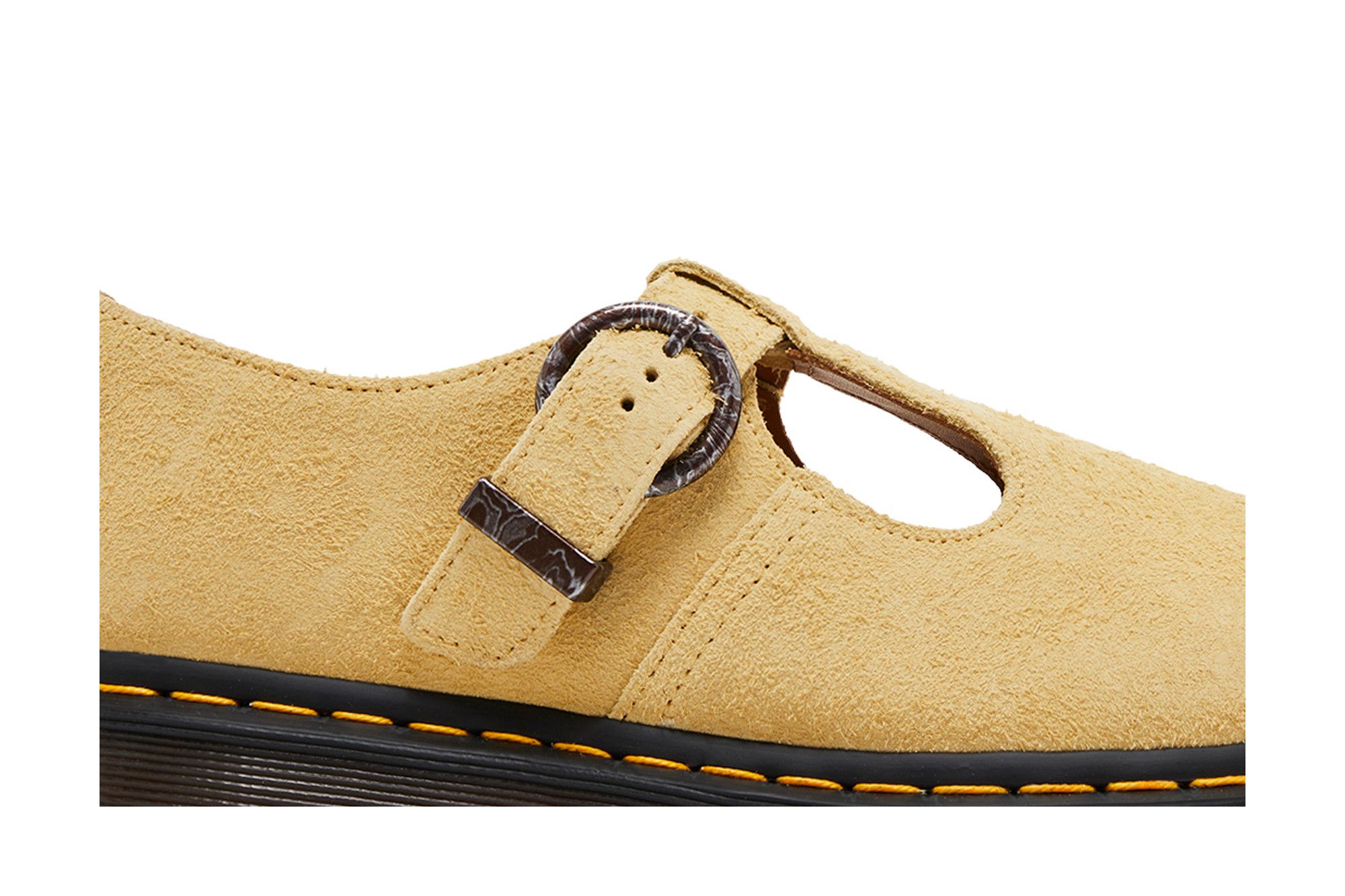 Order Dr. Martens 马丁博士 T字带玛丽珍鞋「雾黄色」 31518761