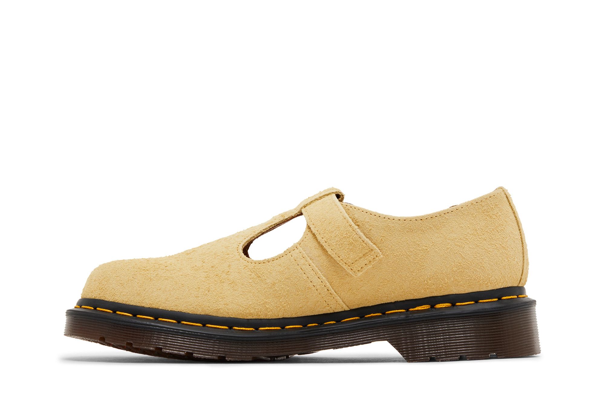 Lookbook Dr. Martens 马丁博士 T字带玛丽珍鞋「雾黄色」 31518761
