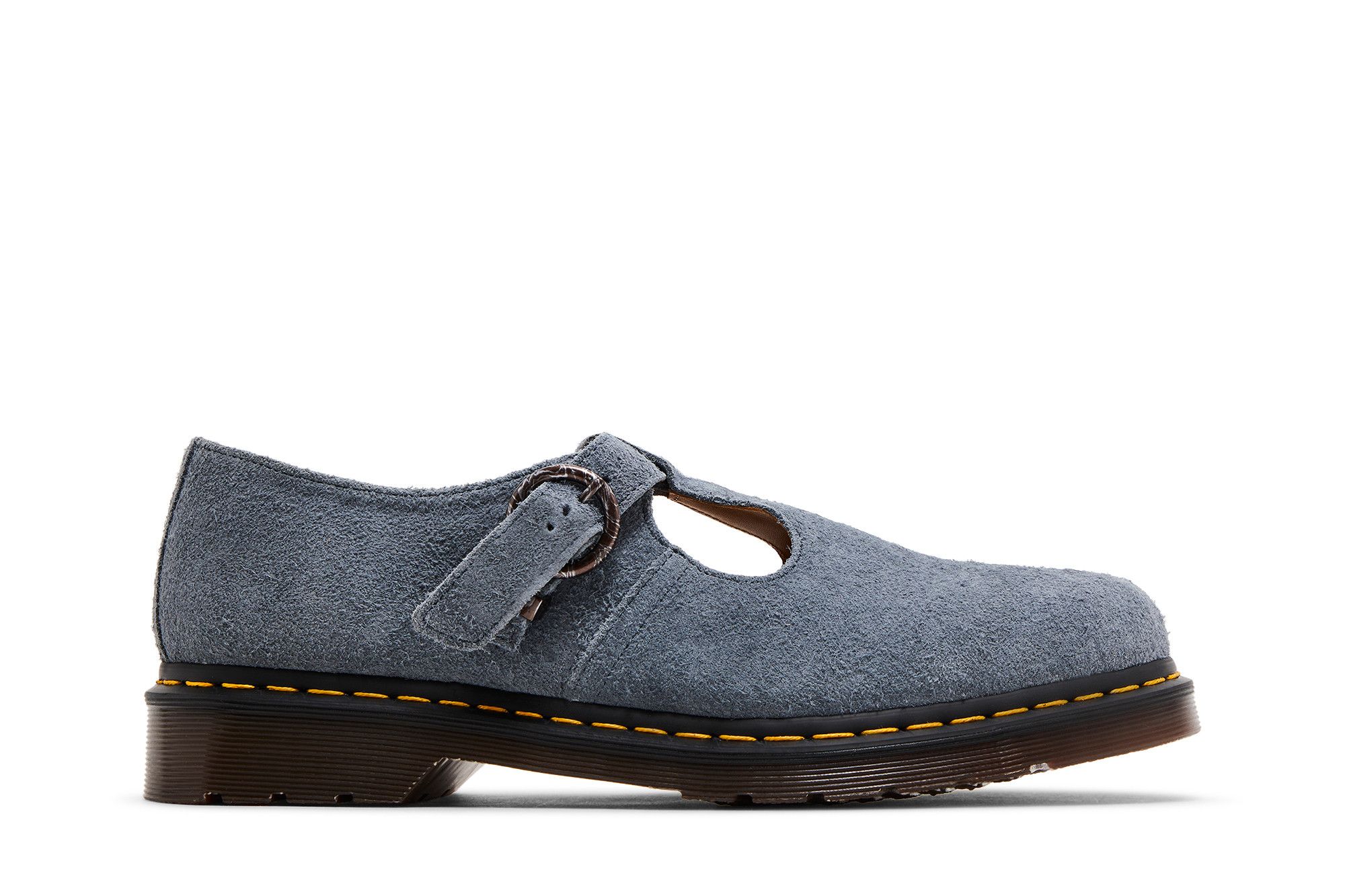 Dr. Martens T-Bar Suede Mary Jane 'Washed Denim' 31518764
