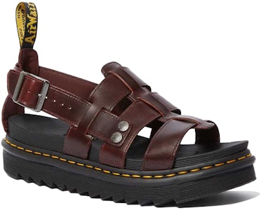 ドクターマーチン レザーテリーサンダル (ブラウン) 23521211 Order ドクターマーチン レザーテリーサンダル (ブラウン) 23521211