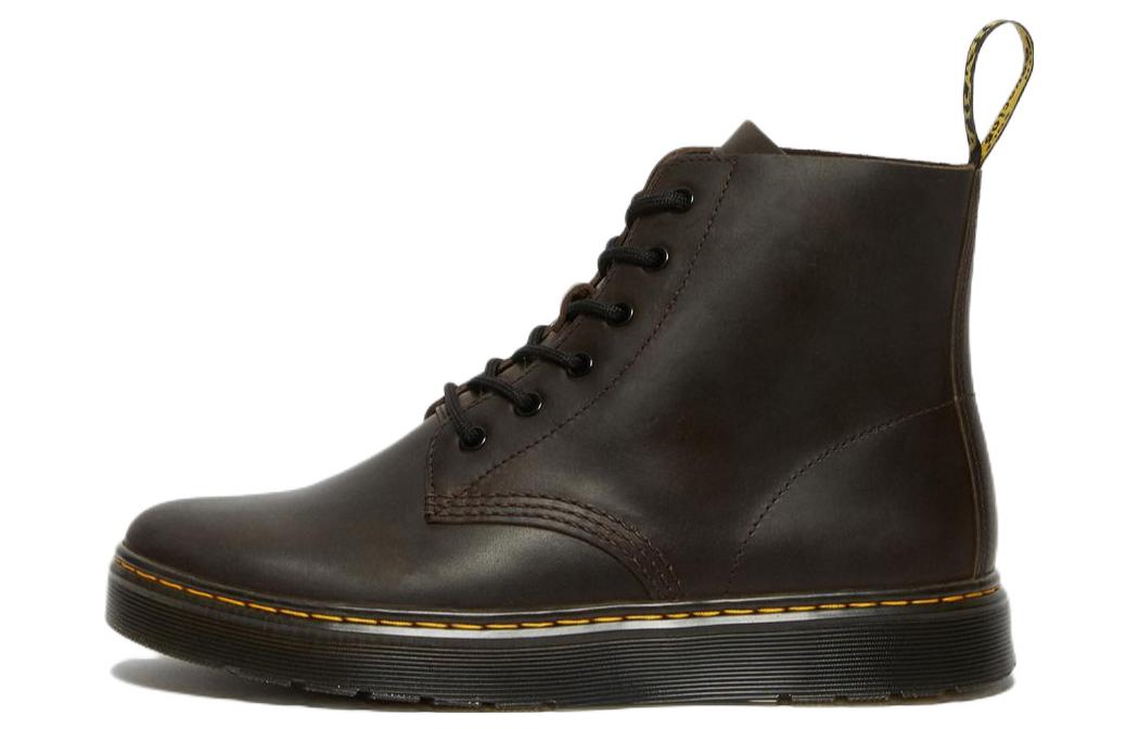 Dr. Martens Thurston Crazy Horse Leather Chukka Boots 'Dark Brown' 27779201