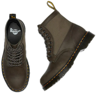 Dr.Martens/馬汀博士 1460 Panel 耐磨防滑 系帶休閒馬丁靴 男女同款 灰 Purchase Dr.Martens/馬汀博士 1460 Panel 耐磨防滑 系帶休閒馬丁靴 男女同款 灰