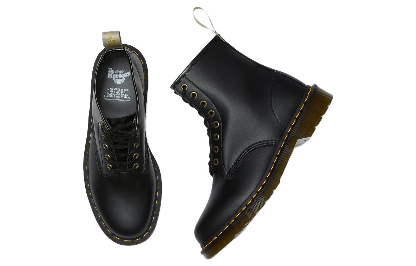 Details for Dr. Martens Vegan 1460 ''Felix Rub Off - Noir'' 14045001