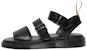 Dr. Martens Vegan Sandal 'Unisex Black' 25517001