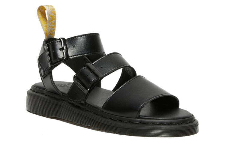 Lookbook Dr. Martens Vegan Sandal 'Unisex Black' 25517001