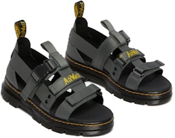 ドクターマーチン ウェビング グレー サンダル 26474029 Shop ドクターマーチン ウェビング グレー サンダル 26474029