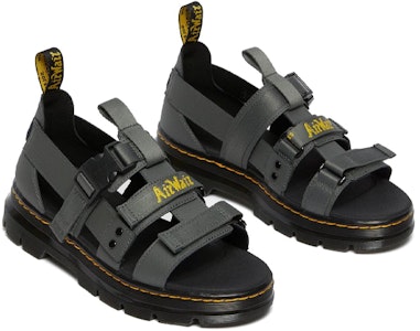 ドクターマーチン ウェビング グレー サンダル 26474029 Shop ドクターマーチン ウェビング グレー サンダル 26474029