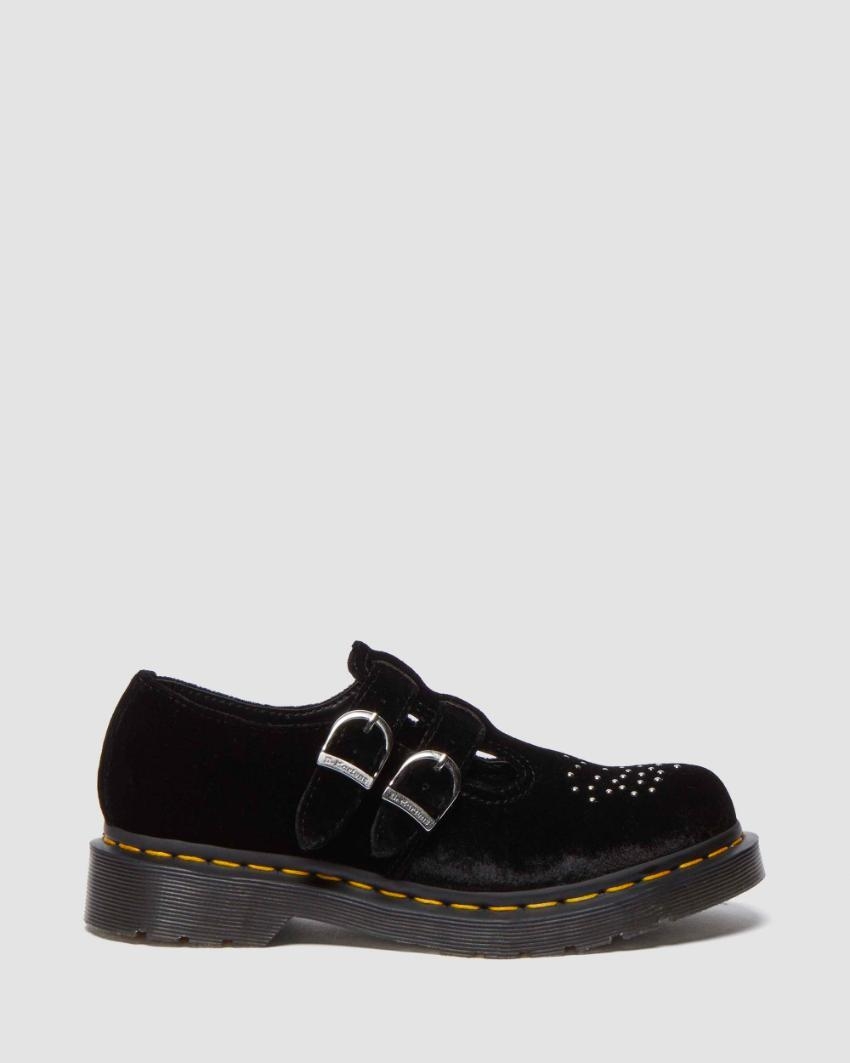 Dr. Martens Women's Vegan 8065 Mary Jane Shoes 'Black'