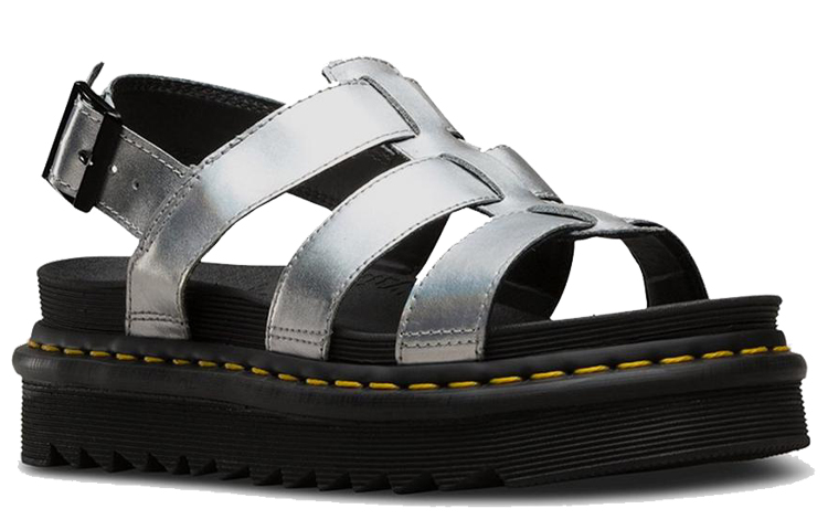 Dr. Martens Yelena 'Silver Buckle Fashion Sandal' 圖 2
