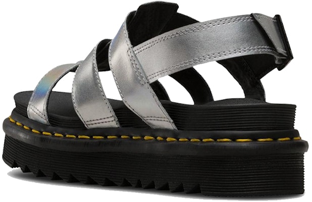 Dr martens yelena silver sales