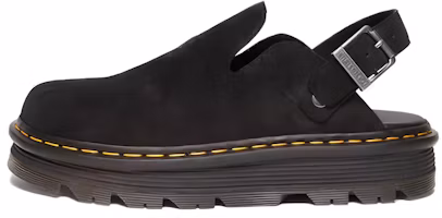Dr. Martens Zebzag Suede Slingback Platform Mule 'Black' 31657001 Dr. Martens Zebzag Suede Slingback Platform Mule 'Black' 31657001