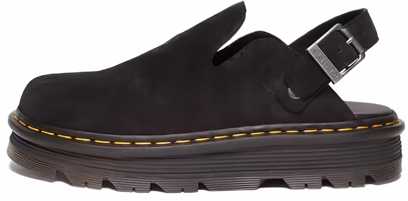 Dr. Martens Zebzag 麂皮後帶厚底穆勒鞋「黑色」 31657001 Buy Dr. Martens Zebzag 麂皮後帶厚底穆勒鞋「黑色」 31657001