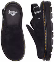 Purchase Dr. Martens Zebzag Suede Slingback Platform Mule 'Black' 31657001