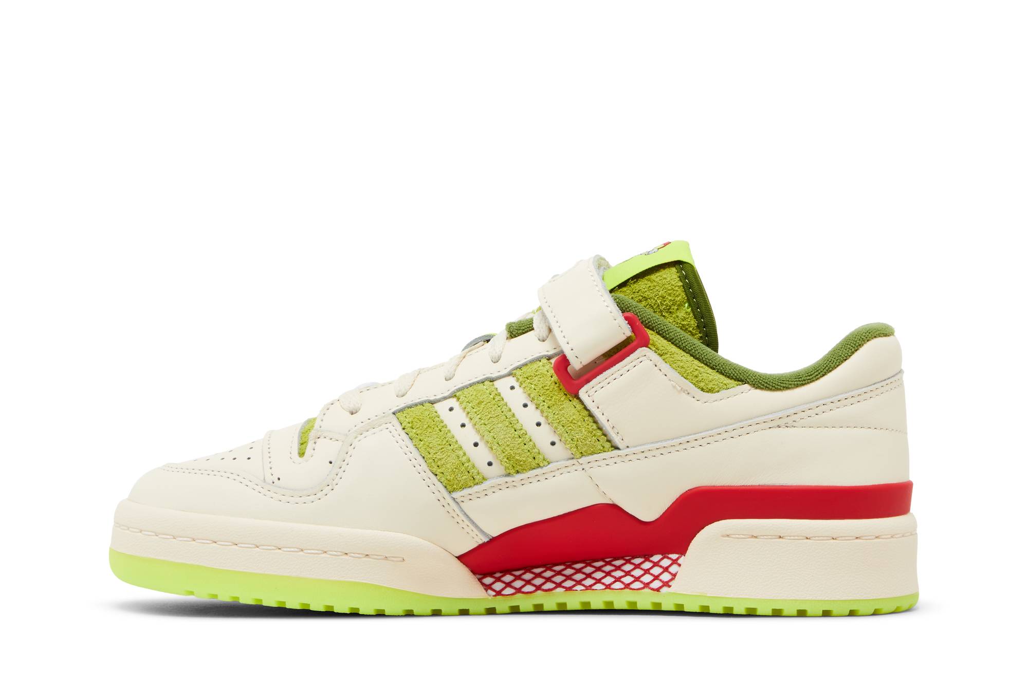 Dr. Seuss x adidas Forum Low ‘The Grinch – Cream White’ ID3512