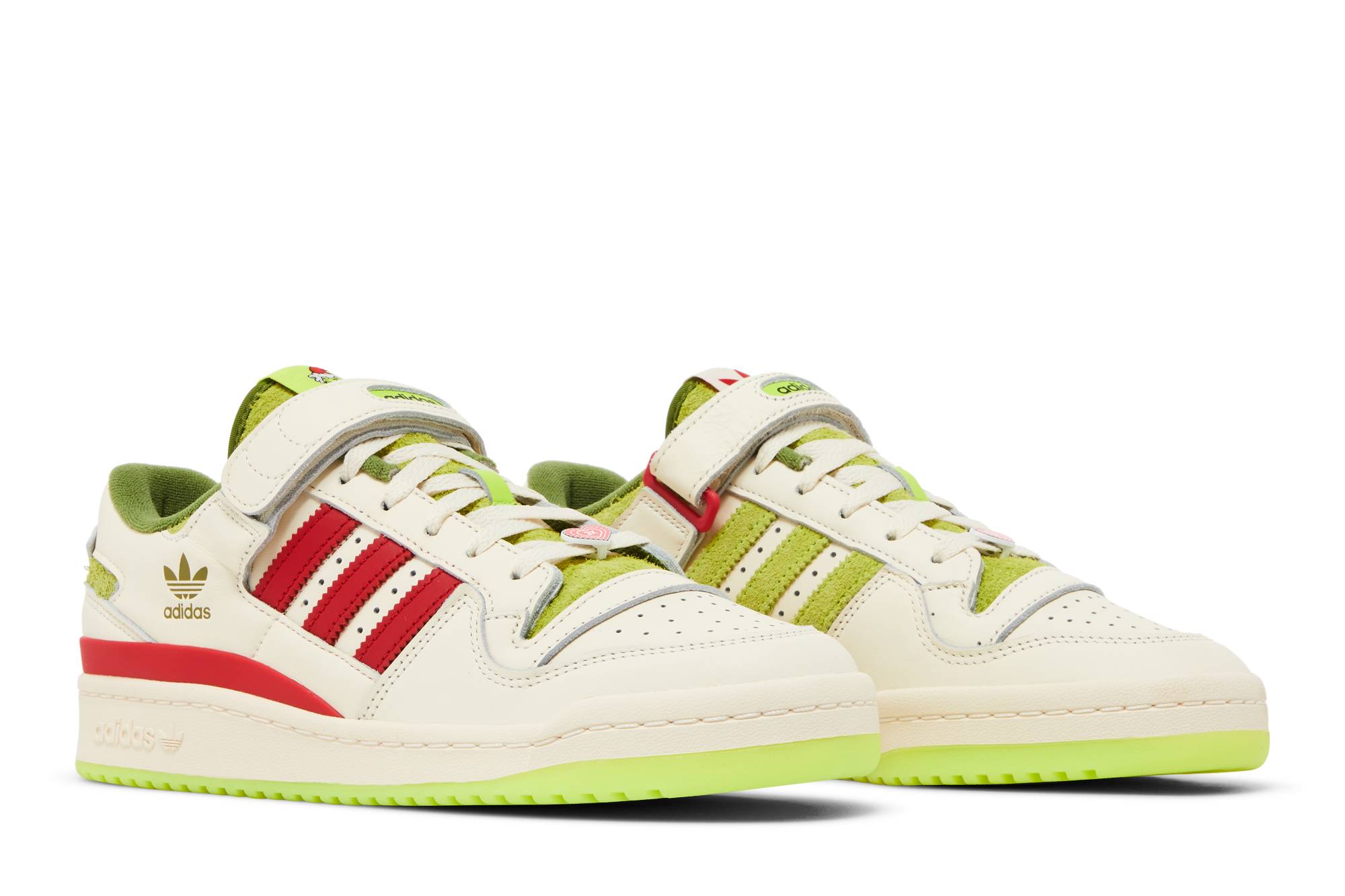 Dr. Seuss x adidas Forum Low ‘The Grinch – Cream White’ ID3512