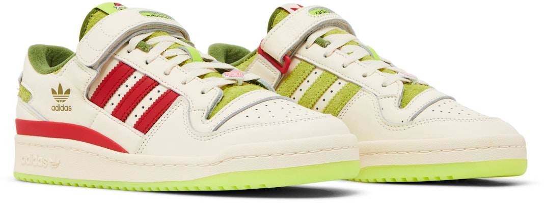 Dr. Seuss x adidas Forum Low 'The Grinch - Krim Putih' ID3512 Cheap Dr. Seuss x adidas Forum Low 'The Grinch - Krim Putih' ID3512