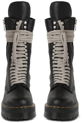 Dr. Martens Dr.Martens x Rick Owens 1918 Leather Lace Up Platform Boots 'Black' 27979001 Lookbook Dr. Martens Dr.Martens x Rick Owens 1918 Leather Lace Up Platform Boots 'Black' 27979001
