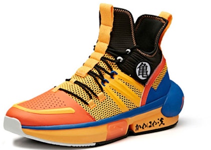 安踏 x 龙珠超 篮球鞋 '悟空超级赛亚人' 11941602-2 Lookbook 安踏 x 龙珠超 篮球鞋 '悟空超级赛亚人' 11941602-2