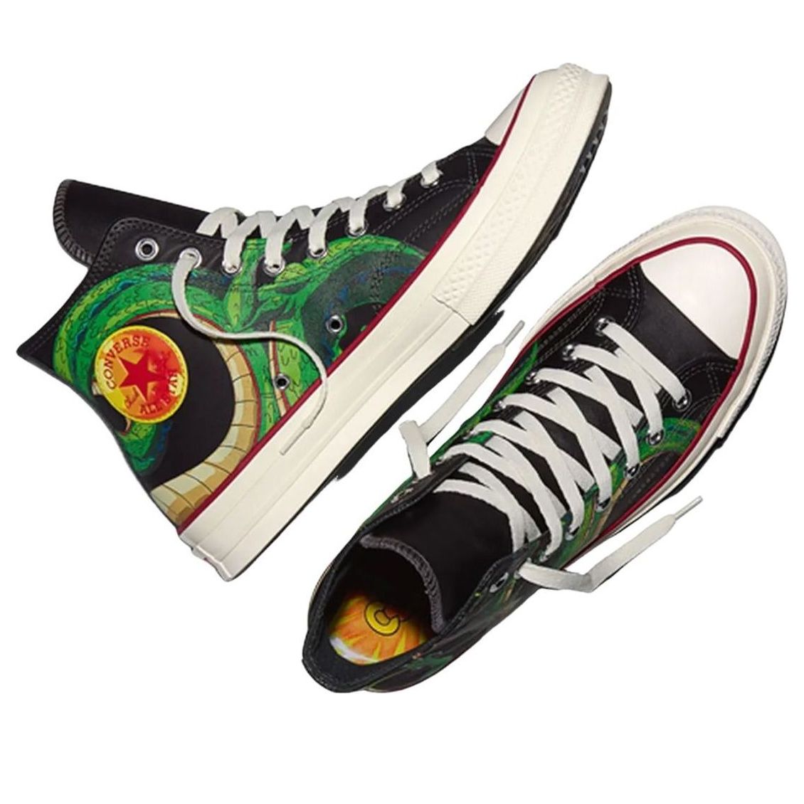 Lookbook Dragon Ball Z x Converse Chuck 70 ''Shenron'' Scarpe A21841C