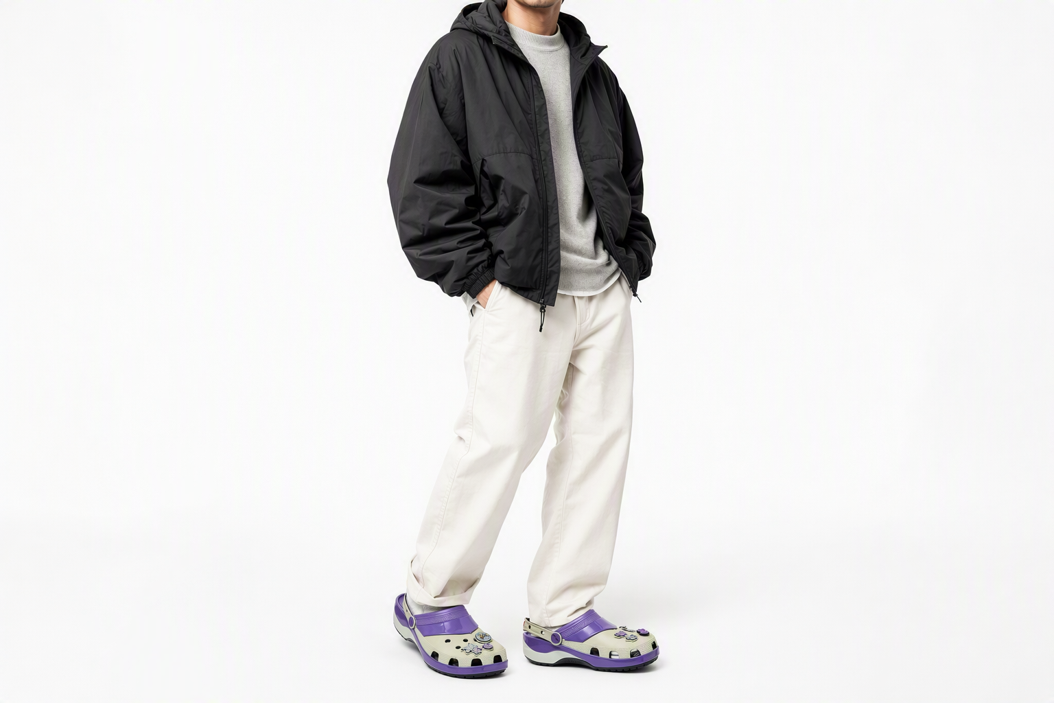 Order Dragon Ball Z x Crocs Classic Clog ''Frieza'' Kasut Selipar Lelaki 211202-90H