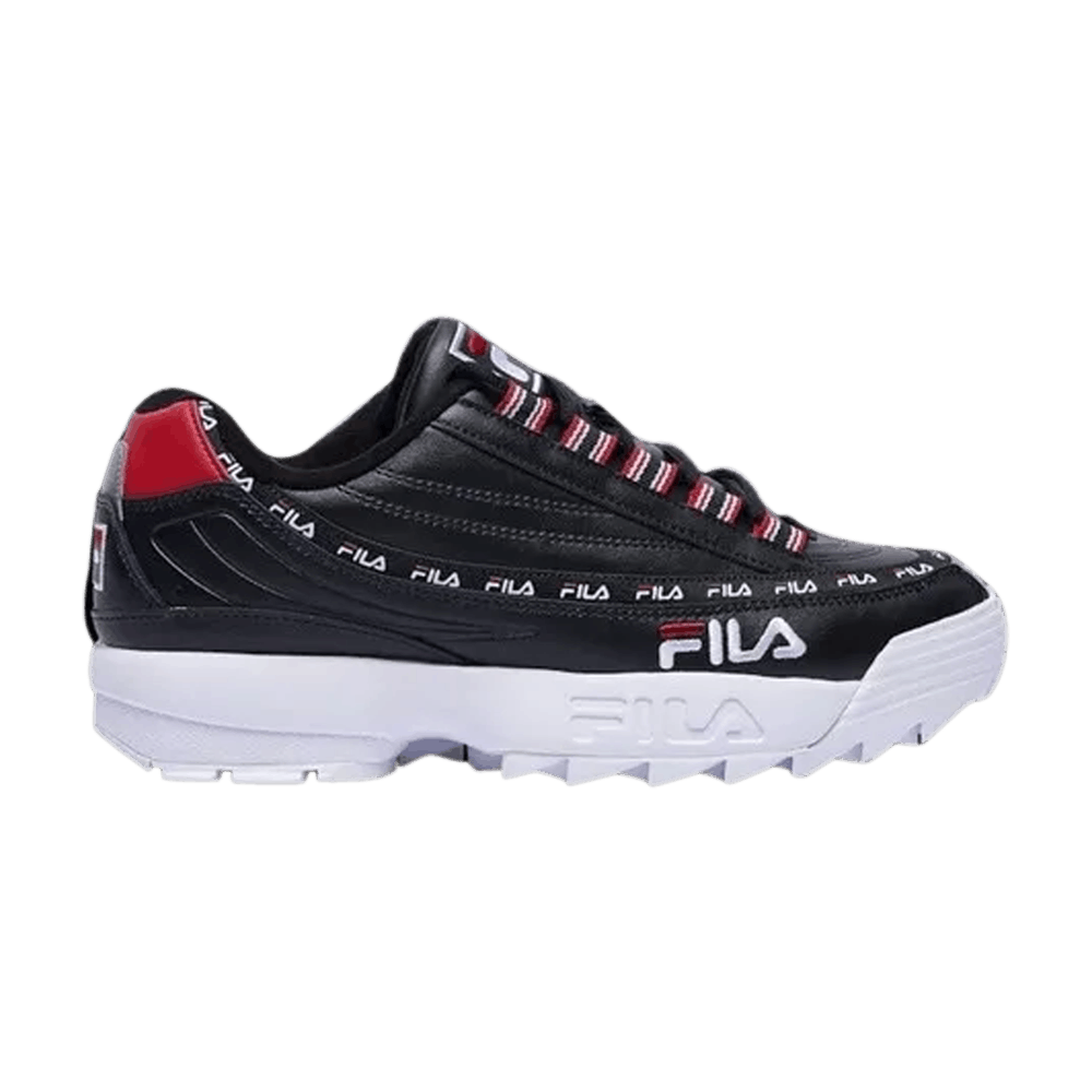 Dragster 97 x FILA Disruptor 2 'Black Red' 1RM00670-014