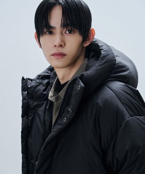 Details for Draw Fit Minimal Huron Hooded Down Jacket [BLACK] DFJK4490BK